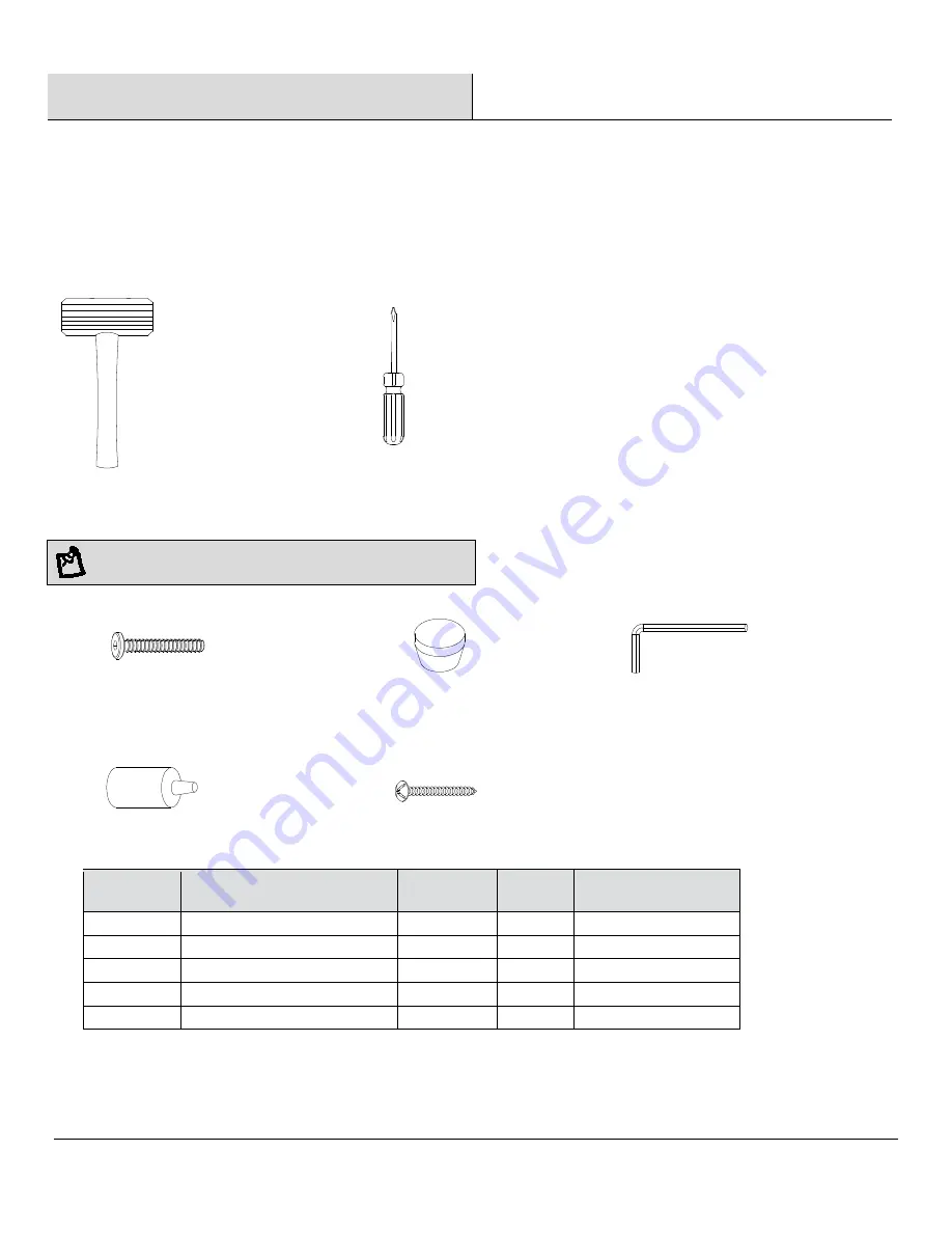 HAMPTON BAY A211030301 Use And Care Manual Download Page 3