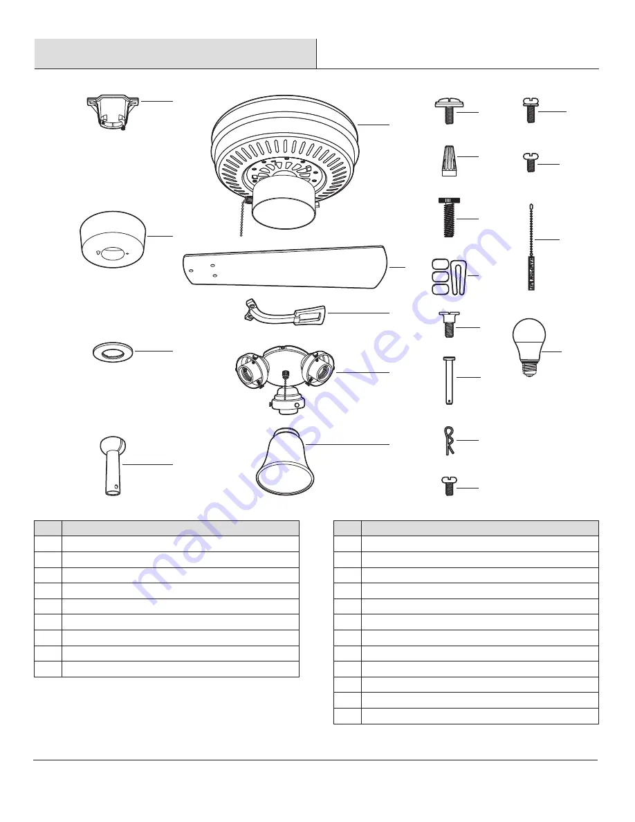 HAMPTON BAY AL958-FB Use And Care Manual Download Page 18