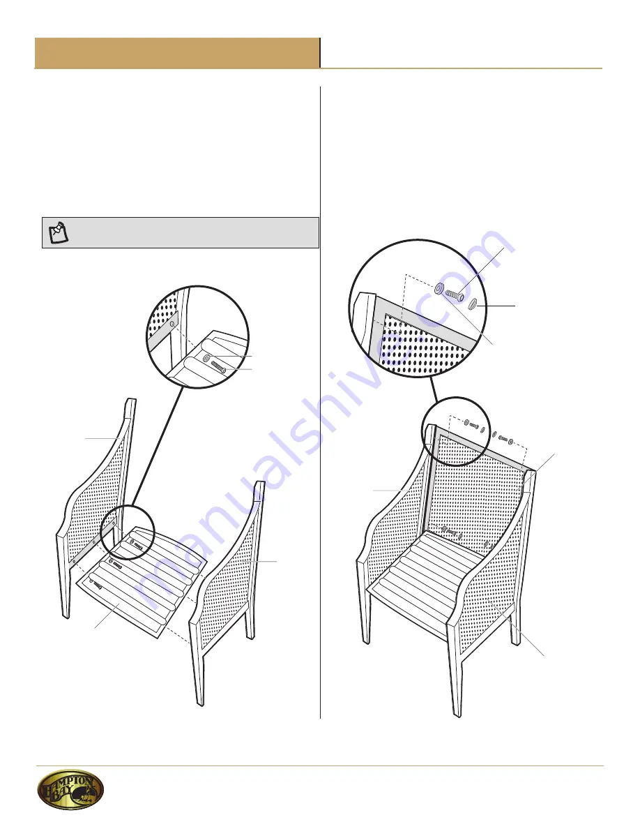 HAMPTON BAY ALISE DY9023-4PC Use And Care Manual Download Page 26