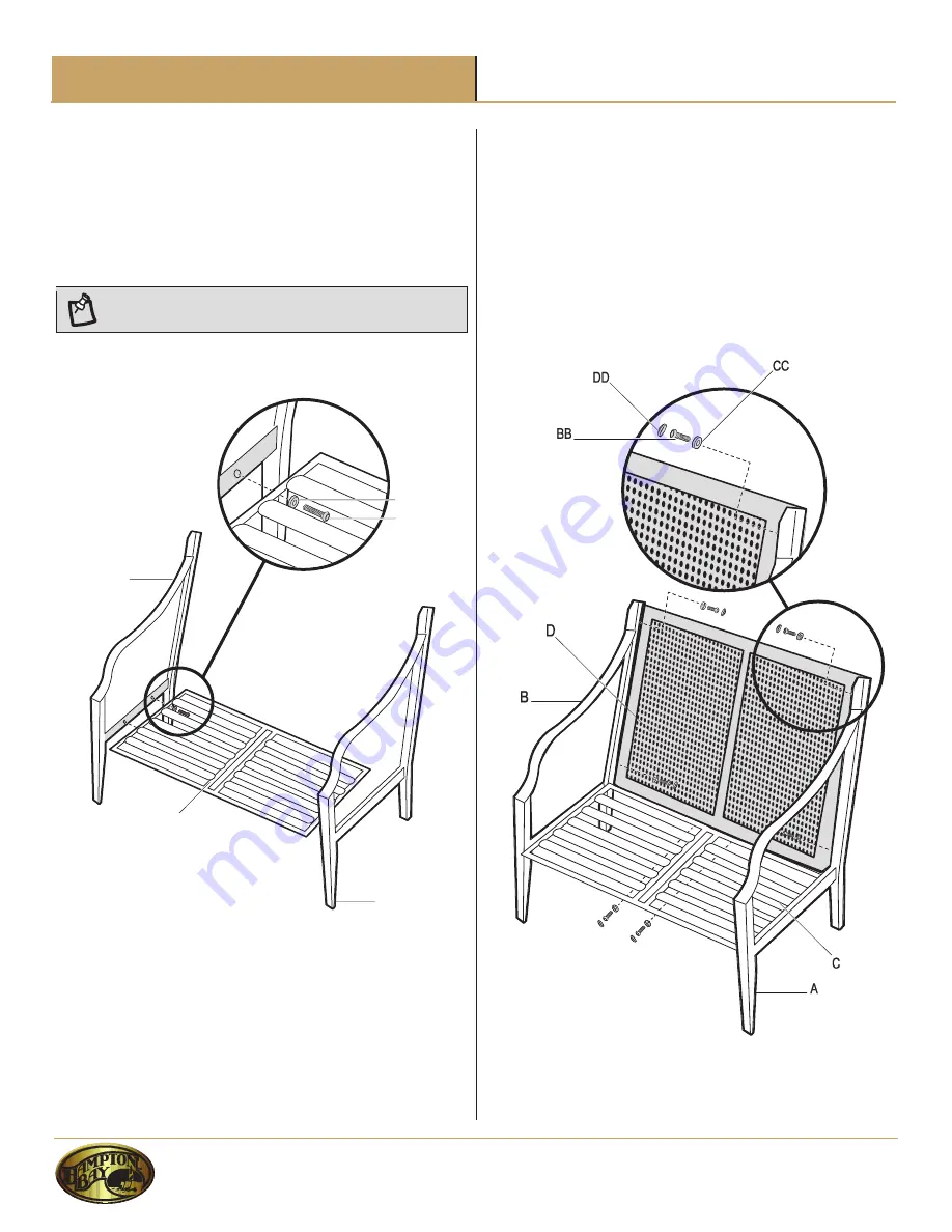 HAMPTON BAY ALISE DY9023-4PC Use And Care Manual Download Page 32