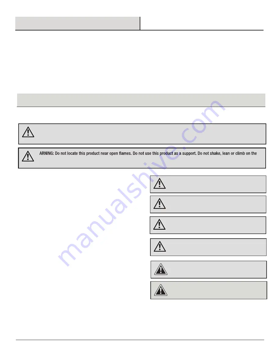 HAMPTON BAY BEACON PARK FRS80812C-ST-1 Use And Care Manual Download Page 2