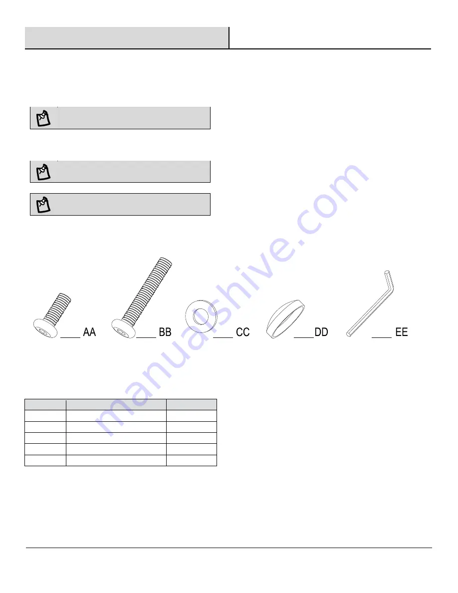 HAMPTON BAY BECKHAM 5477-SB Use And Care Manual Download Page 4