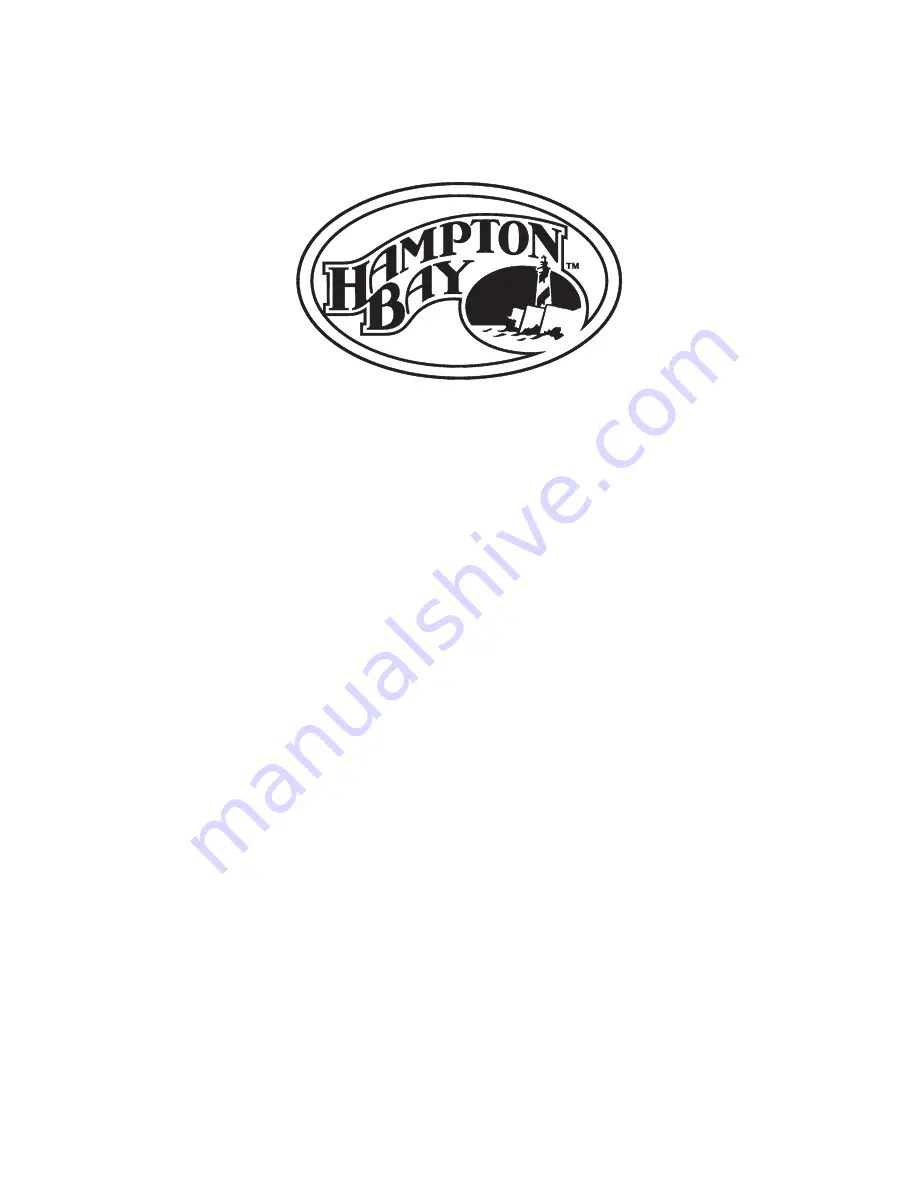 HAMPTON BAY BELCOURT D11334G-7PC Use And Care Manual Download Page 14