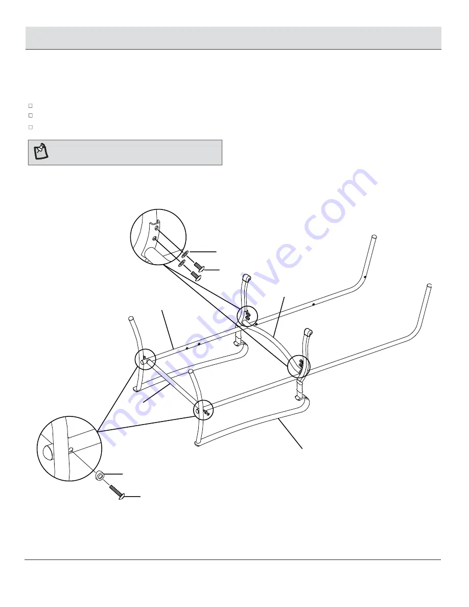 HAMPTON BAY BELLEVILLE CHAISE FLS80132 Use And Care Manual Download Page 4