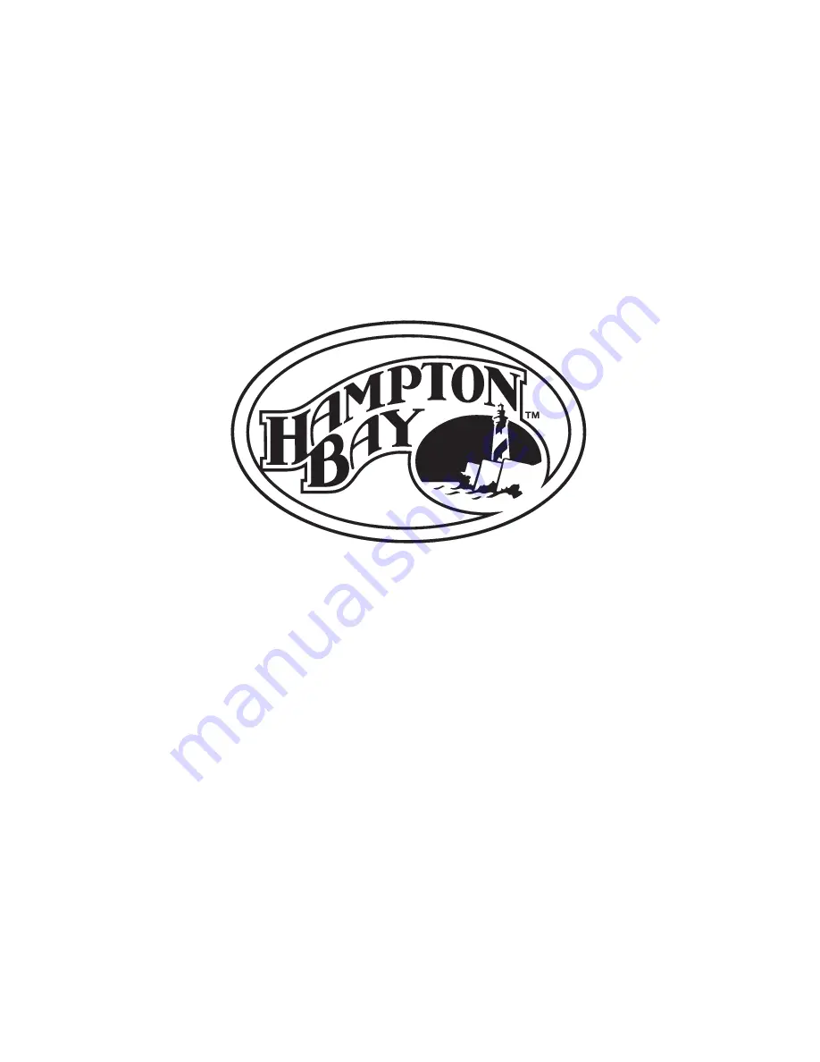 HAMPTON BAY BELLEVILLE FCS80198ST Use And Care Manual Download Page 10