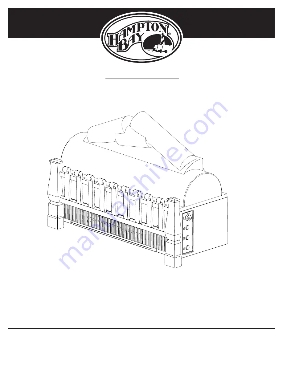 HAMPTON BAY Blaise CFI031ARU Скачать руководство пользователя страница 1