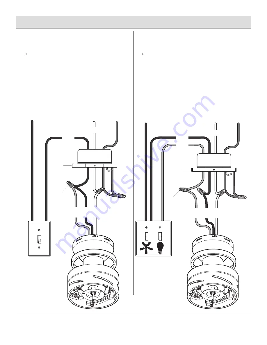 HAMPTON BAY CALTRIS AK382HG-MBK Скачать руководство пользователя страница 9