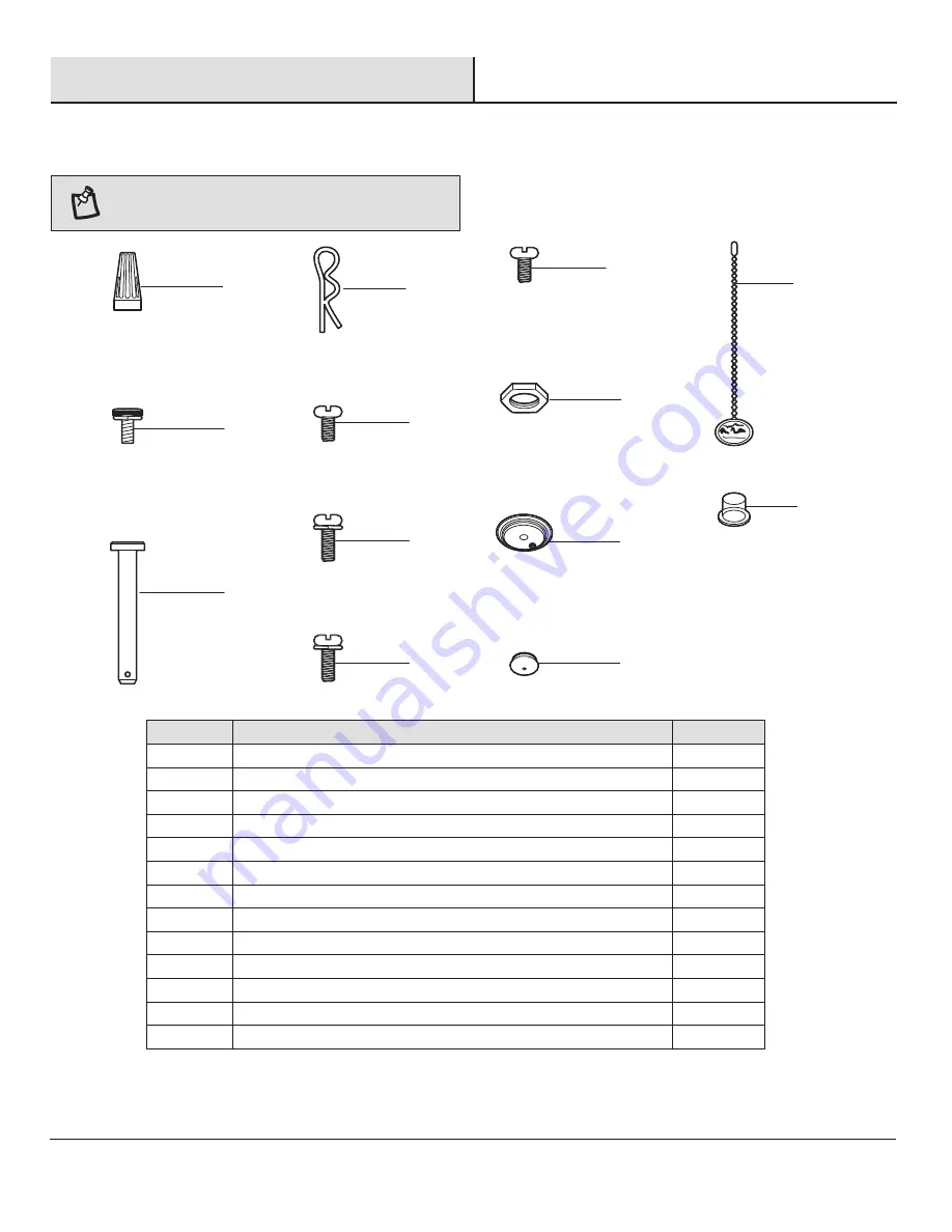 HAMPTON BAY CARROLTON II AM215-ORB Use And Care Manual Download Page 5