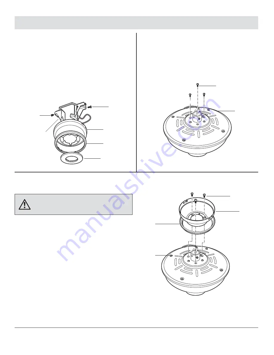 HAMPTON BAY CARROLTON II AM215-ORB Use And Care Manual Download Page 10