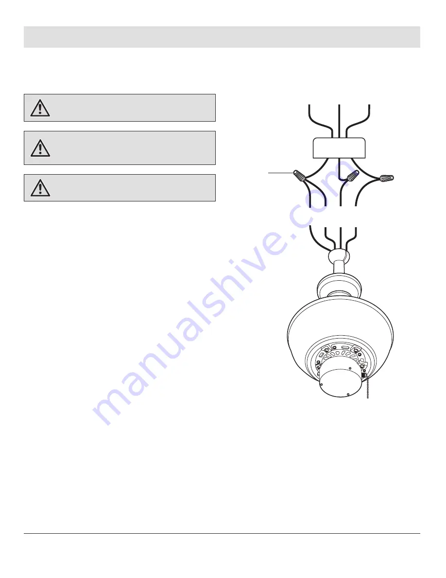 HAMPTON BAY CARROLTON II AM215-ORB Use And Care Manual Download Page 12