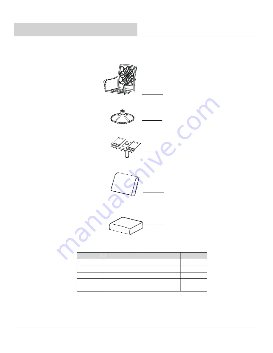 HAMPTON BAY CAVASSO 171-410-4DS-V2 Use And Care Manual Download Page 4