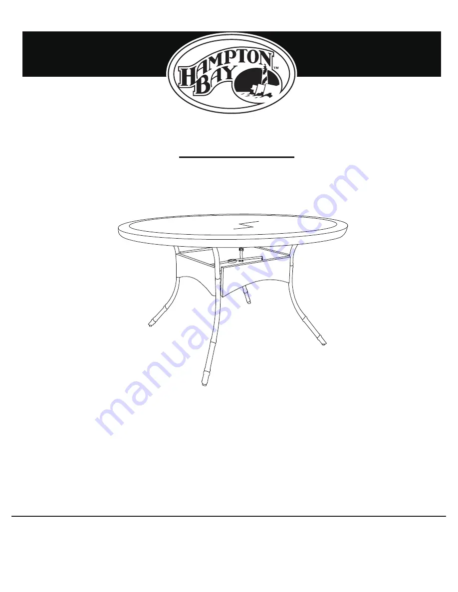 HAMPTON BAY CLAIRBORNE D11079-7PC Use And Care Manual Download Page 8