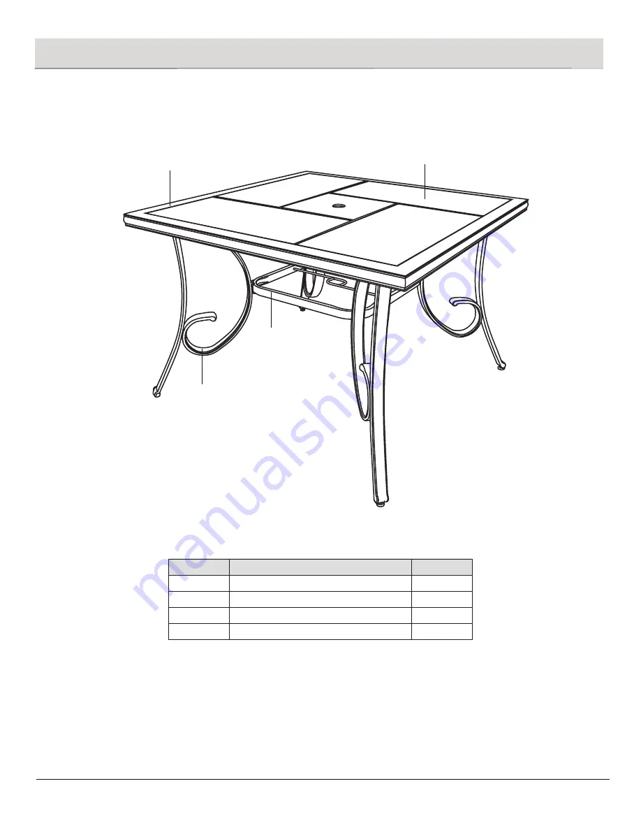 HAMPTON BAY Crestridge TCS40PA Use And Care Manual Download Page 4