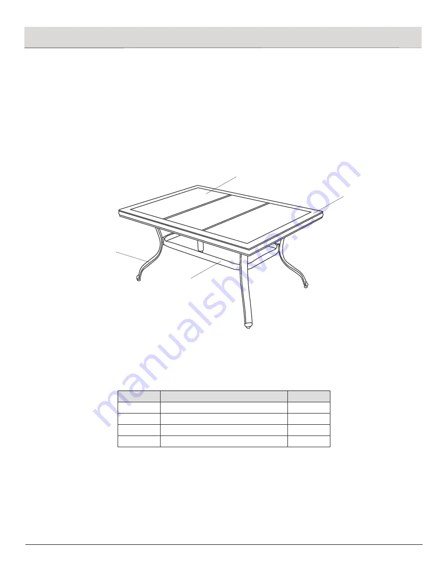 HAMPTON BAY Crestridge TCS41SF Use And Care Manual Download Page 4