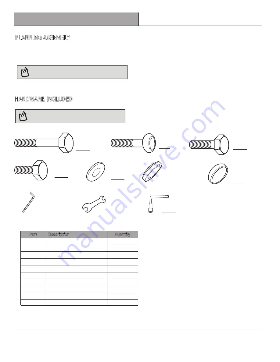 HAMPTON BAY D11200-7PC-B Use And Care Manual Download Page 3