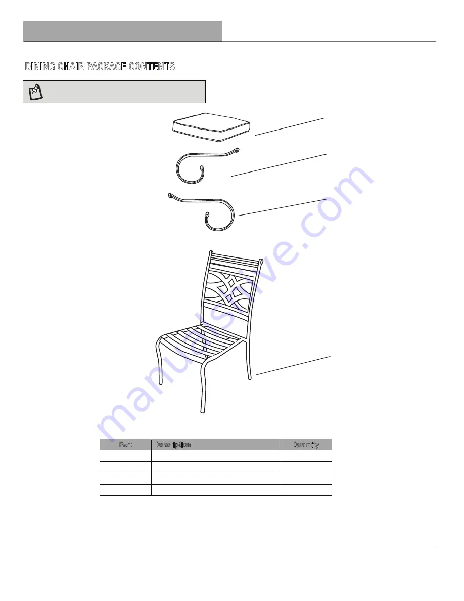 HAMPTON BAY D11200-7PC-B Use And Care Manual Download Page 5