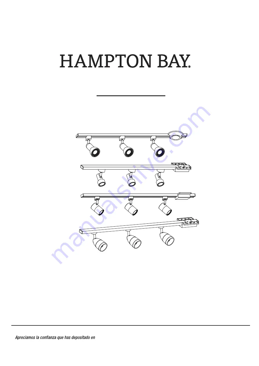 HAMPTON BAY DC9557BK-B-3 Скачать руководство пользователя страница 10