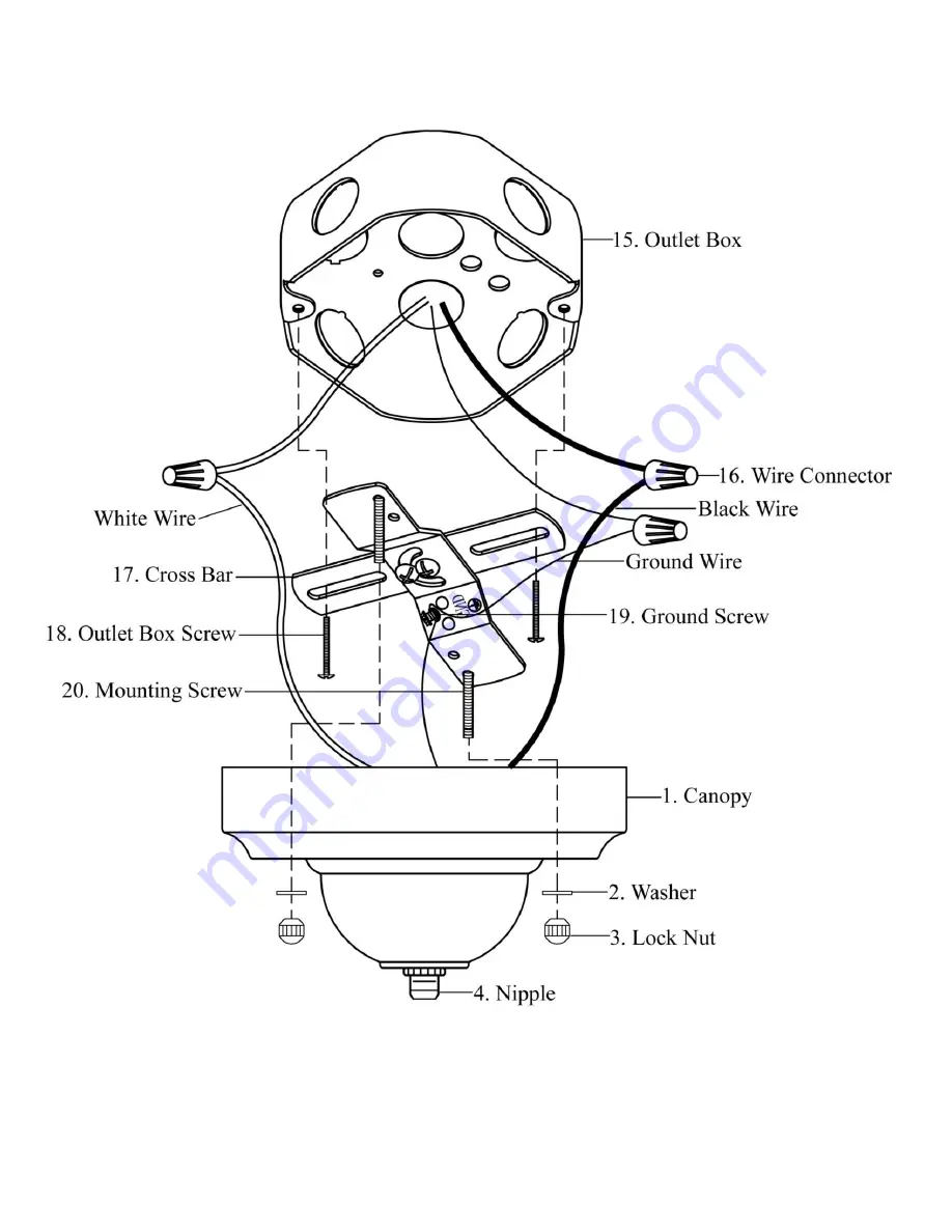 HAMPTON BAY DYX1701A Скачать руководство пользователя страница 7