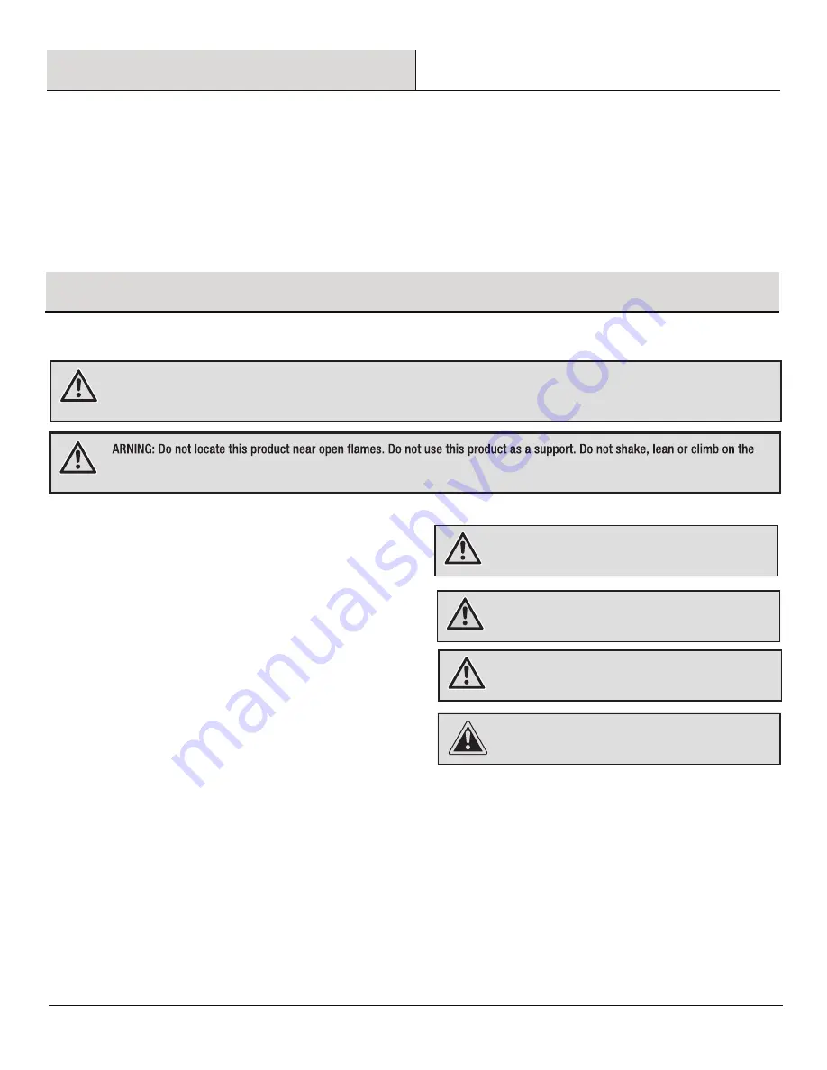 HAMPTON BAY FBS80022-BARE Use And Care Manual Download Page 2