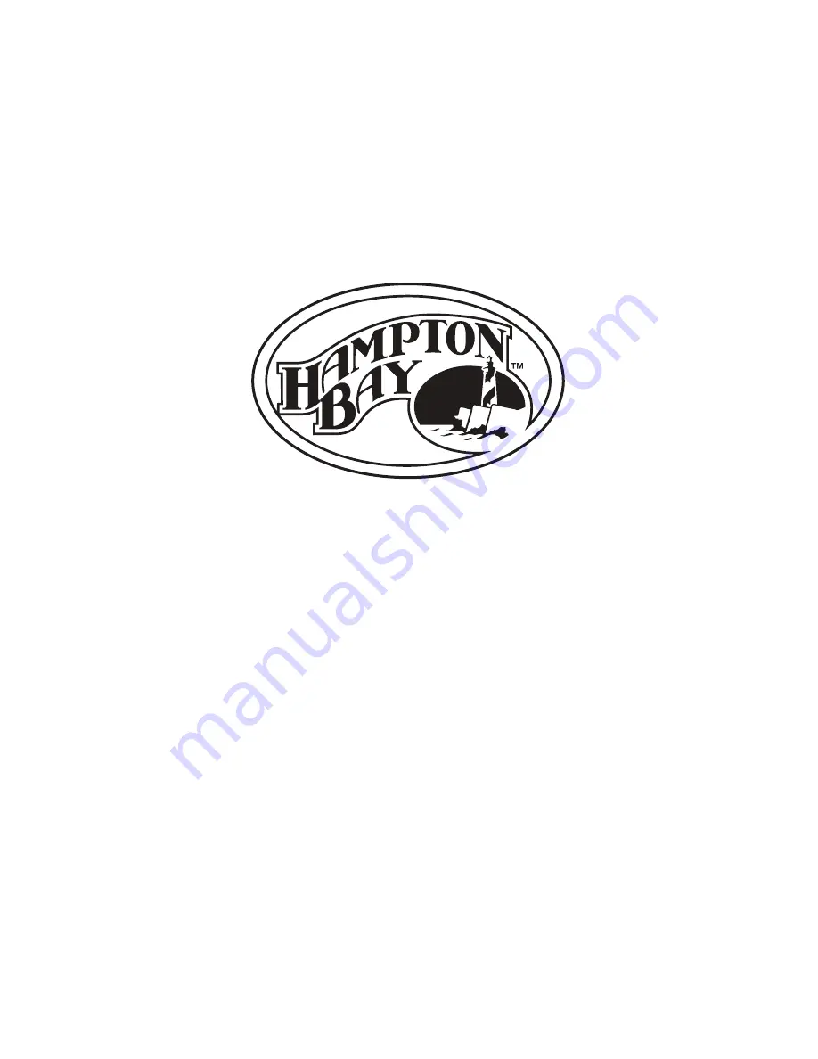 HAMPTON BAY FCA60401BM Use And Care Manual Download Page 10