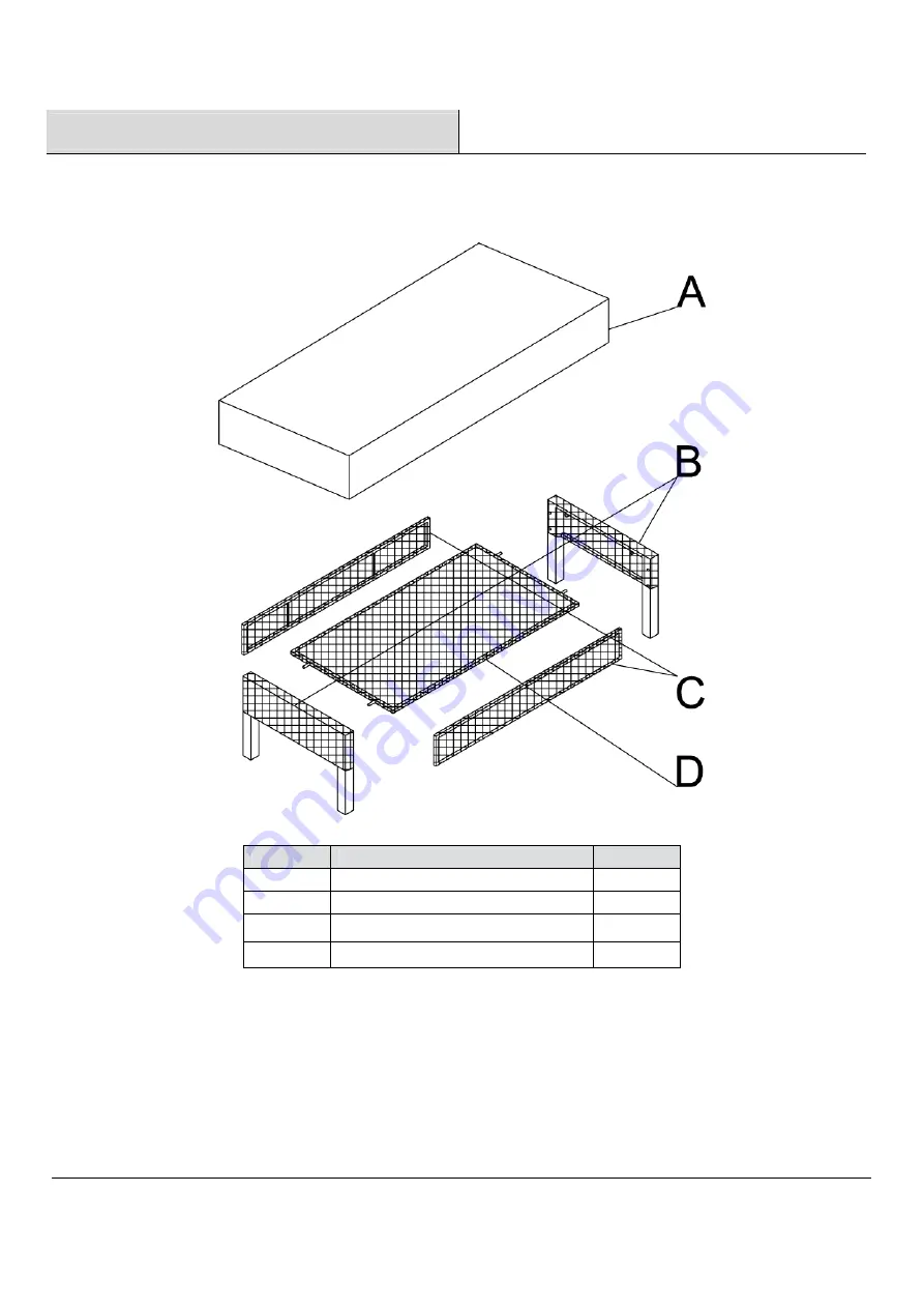 HAMPTON BAY FENTON D9131-4PCKD Use And Care Manual Download Page 4