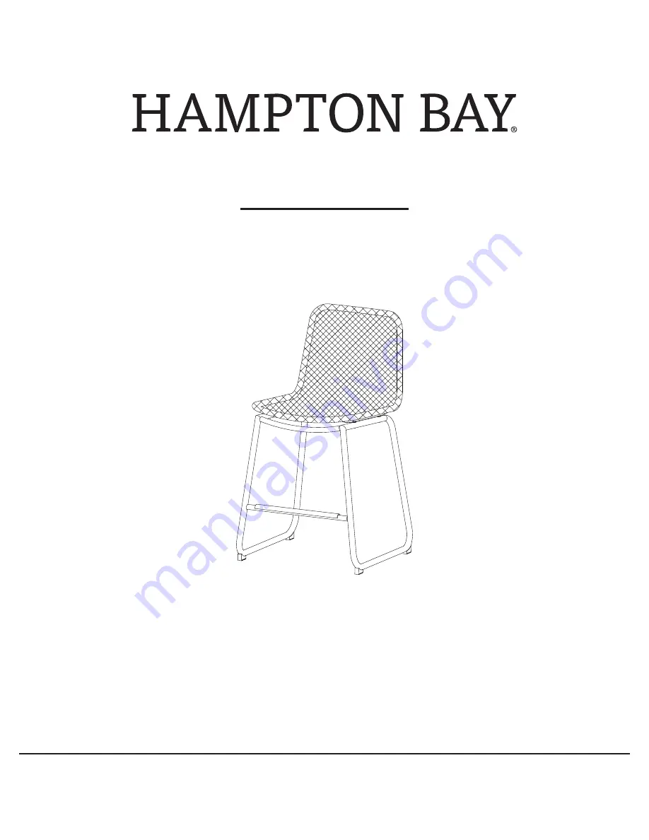 HAMPTON BAY FRS60877A-2PK Use And Care Manual Download Page 1