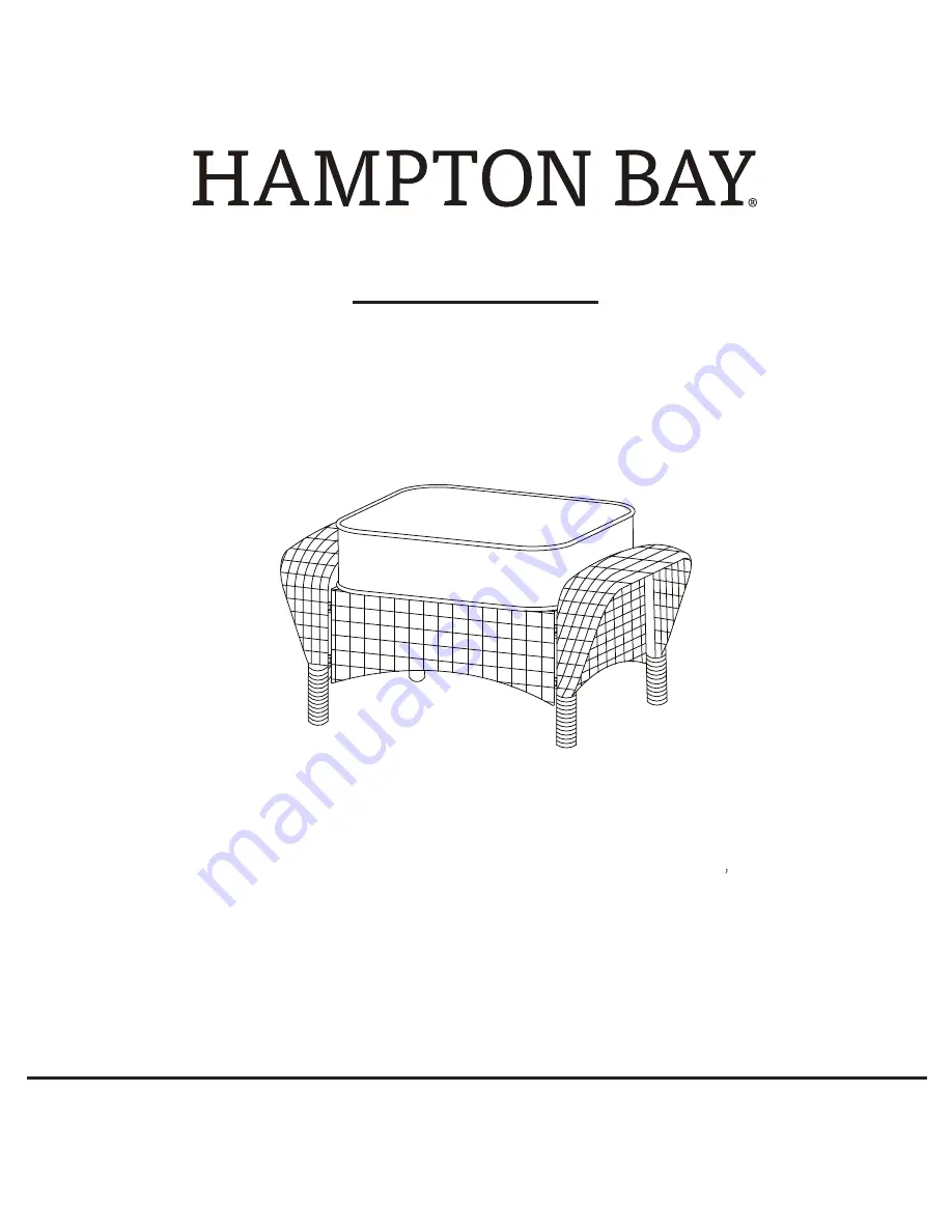 HAMPTON BAY FRS80812CF Use And Care Manual Download Page 1