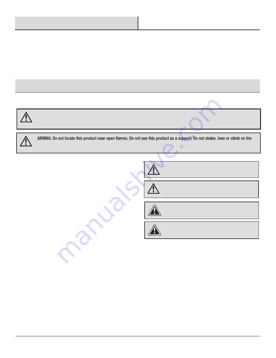 HAMPTON BAY FRS80812CF Use And Care Manual Download Page 2