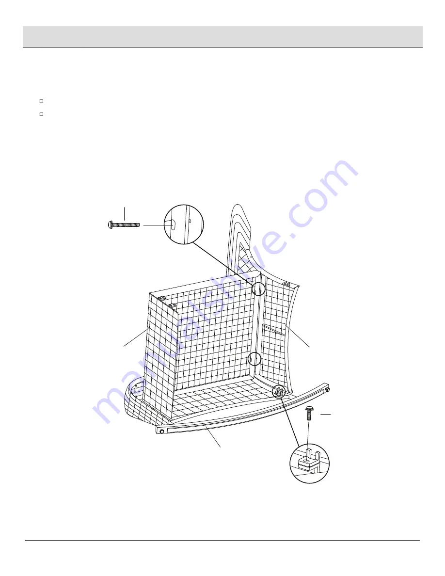 HAMPTON BAY FRS80812CRW Use And Care Manual Download Page 6