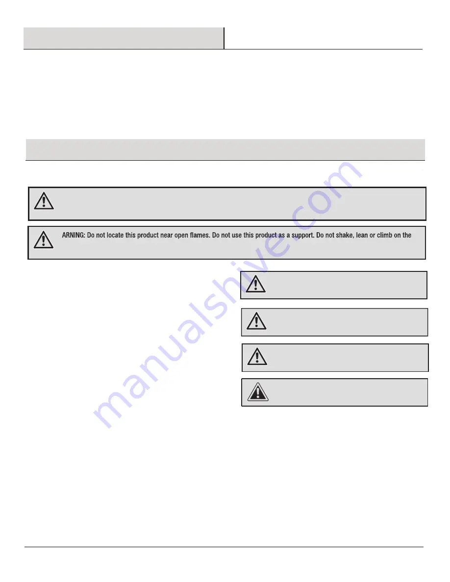 HAMPTON BAY FRS80865R Use And Care Manual Download Page 2