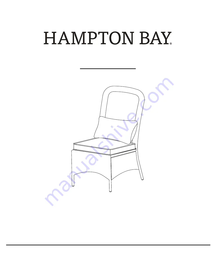 HAMPTON BAY FRS80938A-ST-2 Use And Care Manual Download Page 1