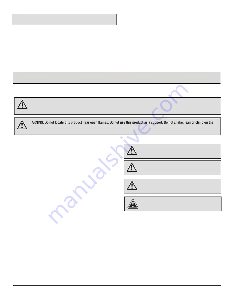 HAMPTON BAY FTS70661 Use And Care Manual Download Page 2