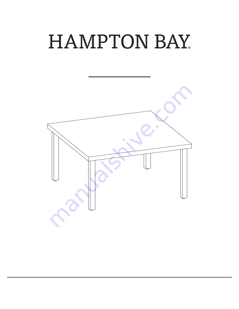 HAMPTON BAY FTS81230 Скачать руководство пользователя страница 1