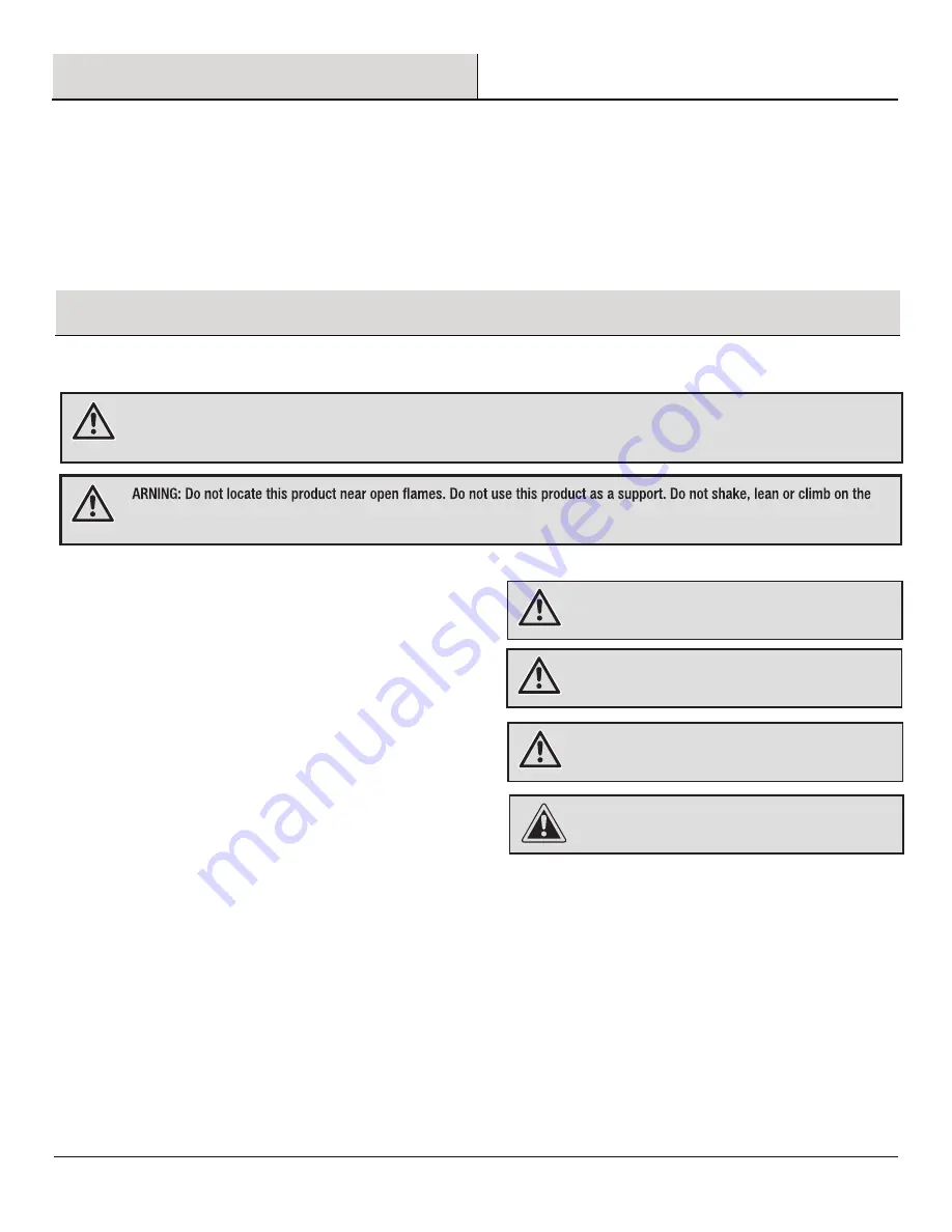 HAMPTON BAY FWS60596A Use And Care Manual Download Page 2