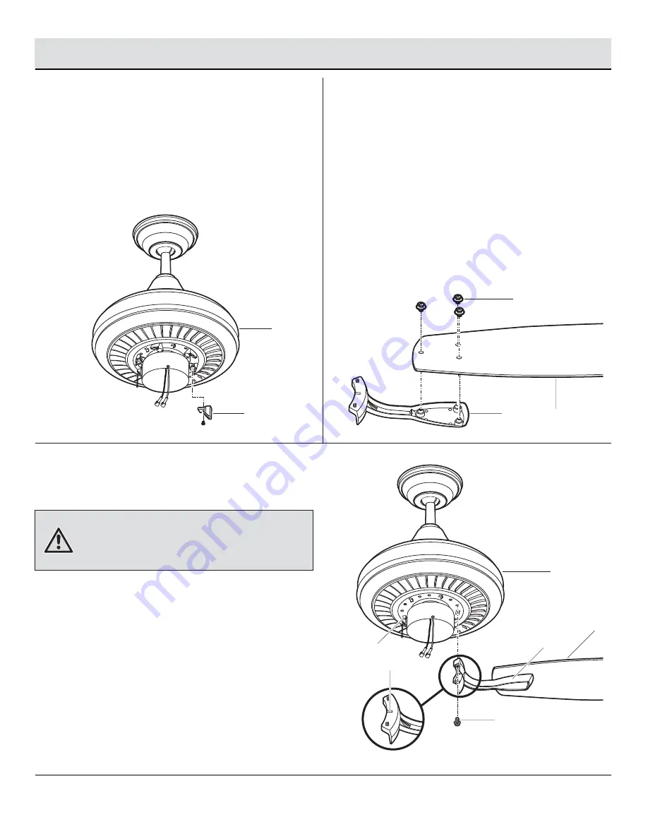 HAMPTON BAY GAZEBO II YG188-WH Use And Care Manual Download Page 14