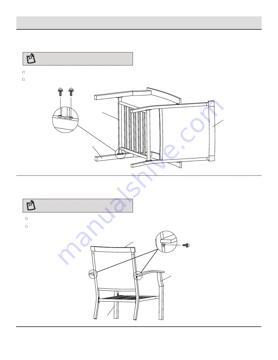 HAMPTON BAY GENEVA FRS60704-2PKB Use And Care Manual Download Page 6