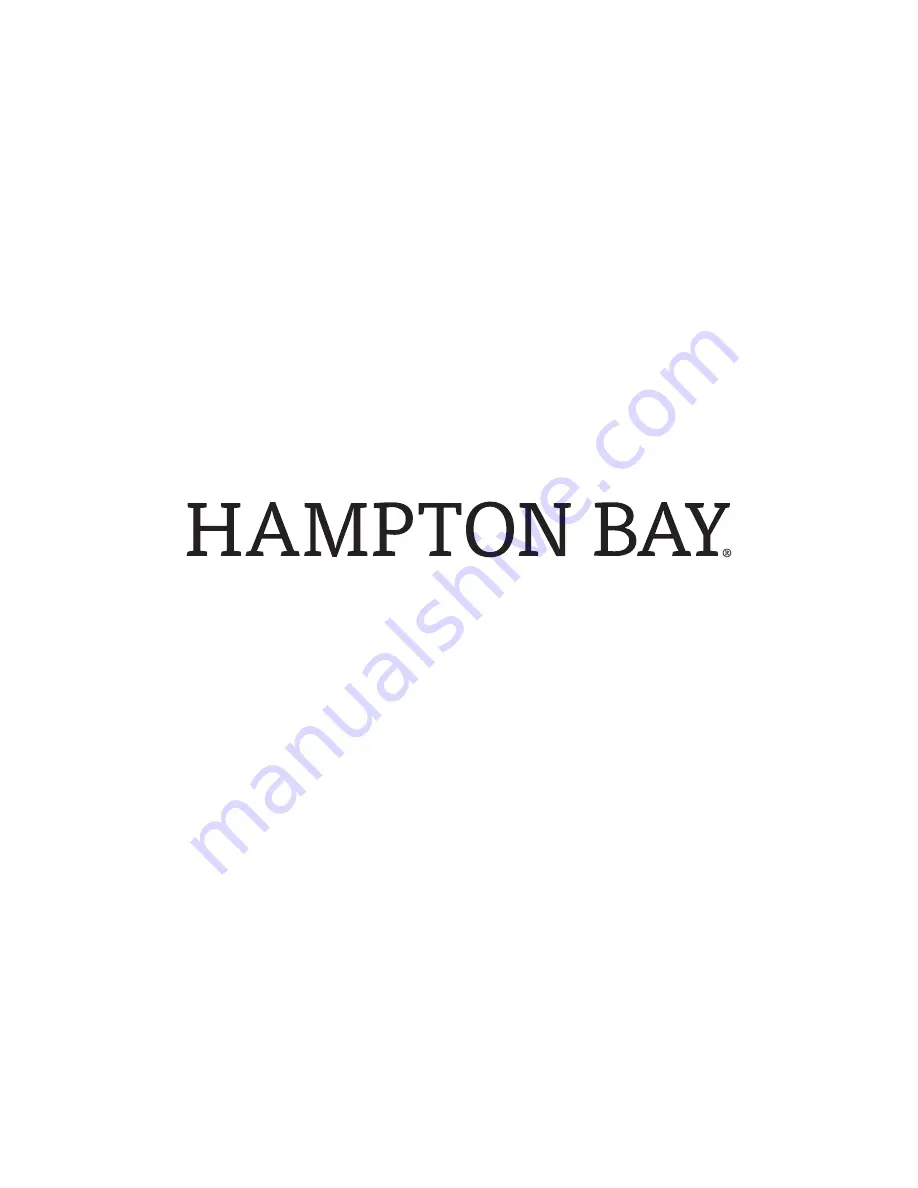 HAMPTON BAY GLENDALE III AK338-MBK Use And Care Manual Download Page 17