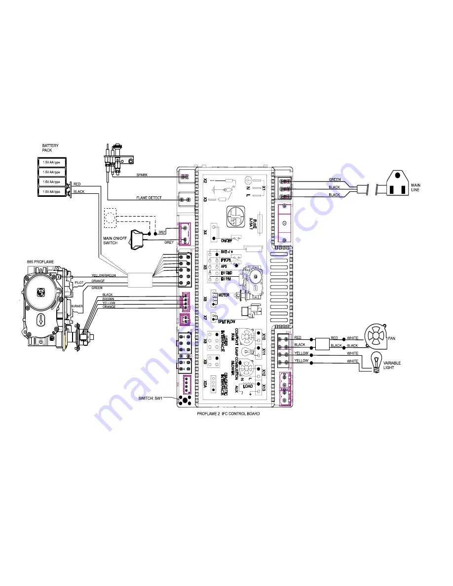 HAMPTON BAY H27-LP10 Owners & Installation Manual Download Page 37