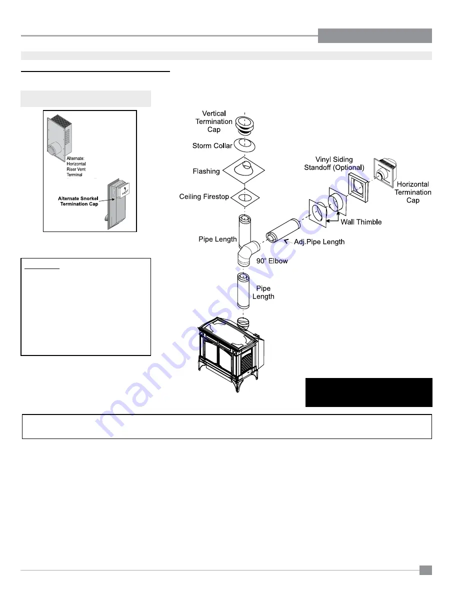 HAMPTON BAY H35U-NG Owners & Installation Manual Download Page 19