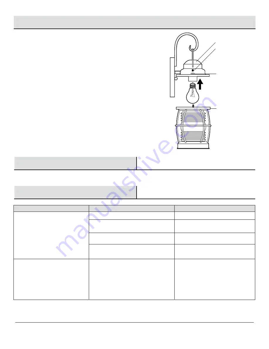 HAMPTON BAY HARBOR EXTERIOR MEDIUM WALL LANTERN HDP11969 Скачать руководство пользователя страница 23