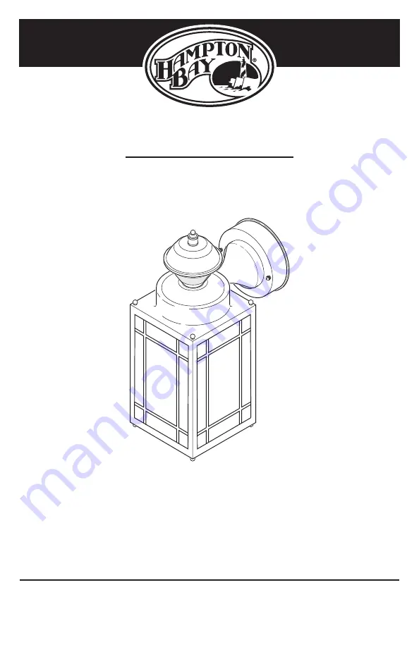 HAMPTON BAY HB-4133-OR Скачать руководство пользователя страница 1