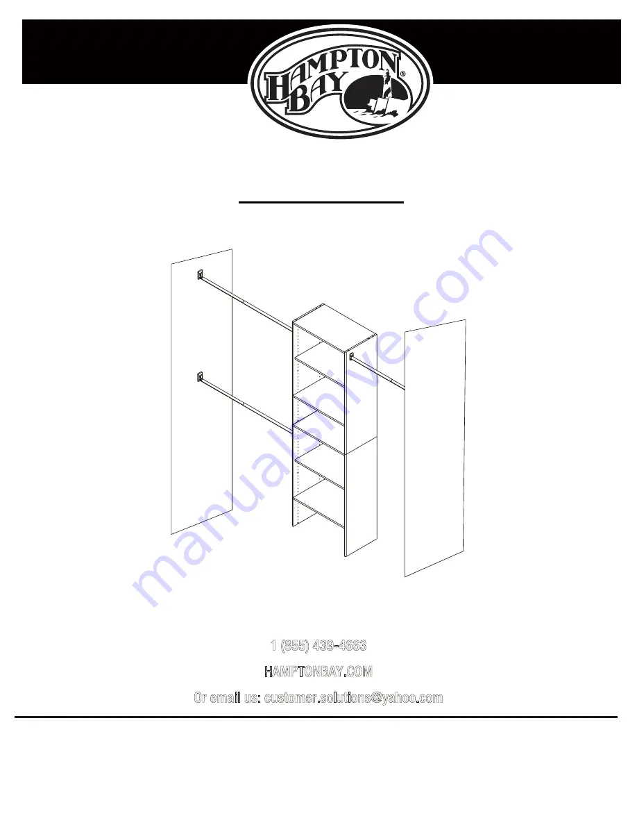 HAMPTON BAY HD-COUS-017 Use And Care Manual Download Page 1