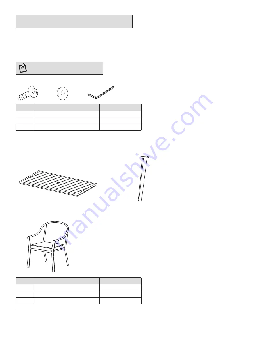 HAMPTON BAY HEATHER GLEN FRN-312640-D-T Use And Care Manual Download Page 3