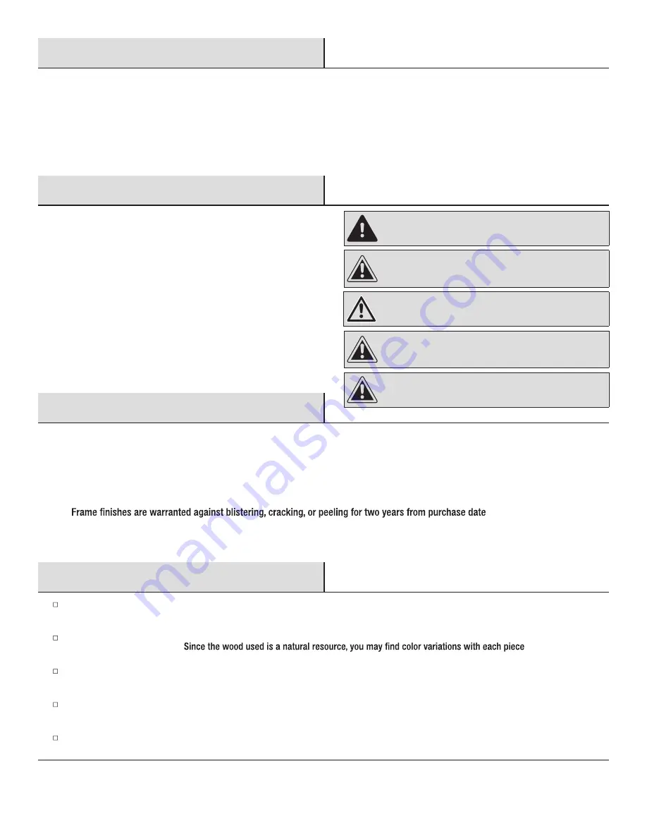 HAMPTON BAY LAUREL FRN-HUC39017 Use And Care Manual Download Page 2