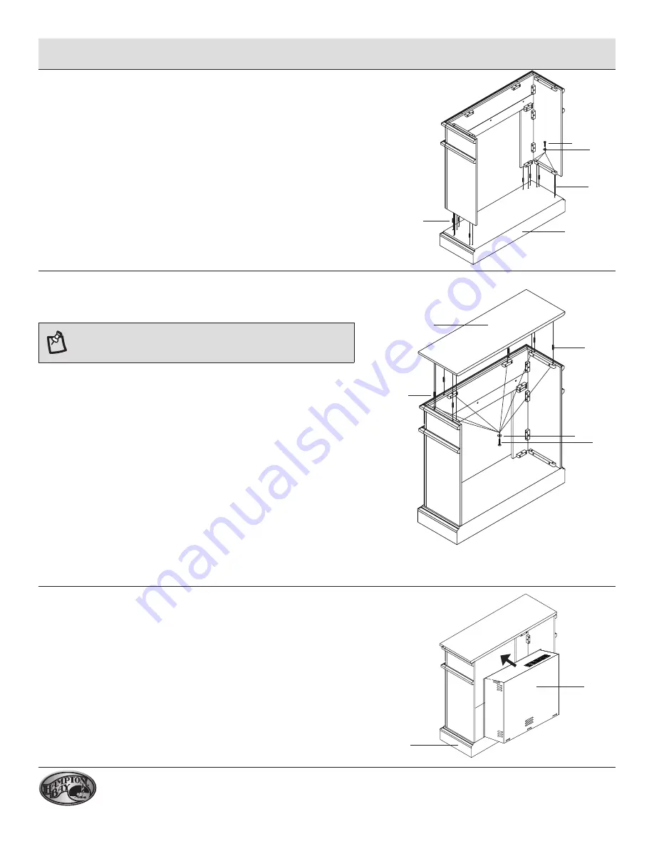 HAMPTON BAY MEF2823CBWLG Use And Care Manual Download Page 18