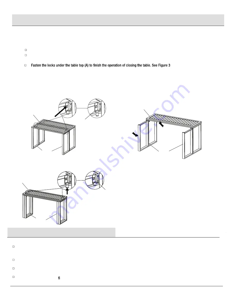 HAMPTON BAY OCEAN SPRINGS URBAN BALCONY DINING SET-TABLE Use And Care Manual Download Page 9