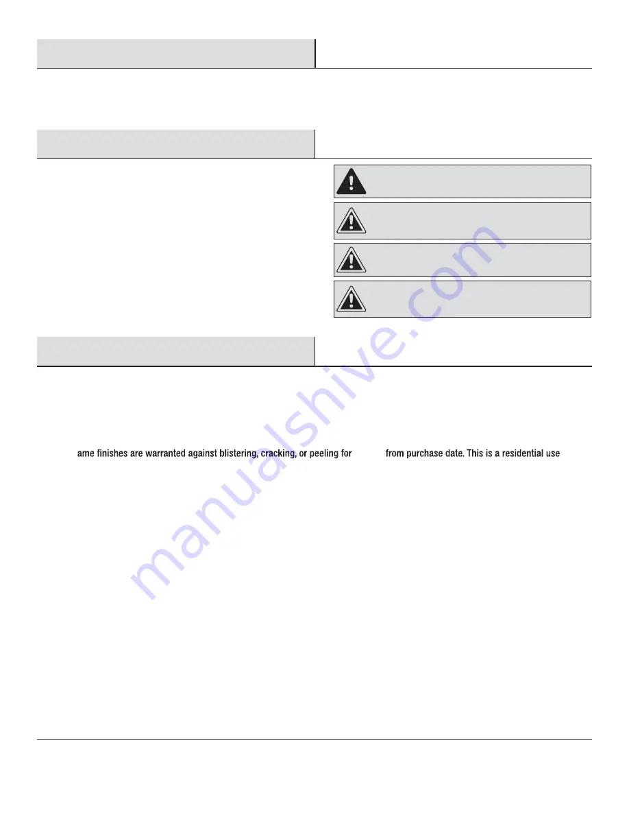 HAMPTON BAY ORLEANS FRN-801960-DT Use And Care Manual Download Page 2