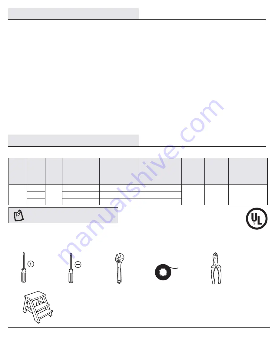 HAMPTON BAY PANACHE 92407 Скачать руководство пользователя страница 3