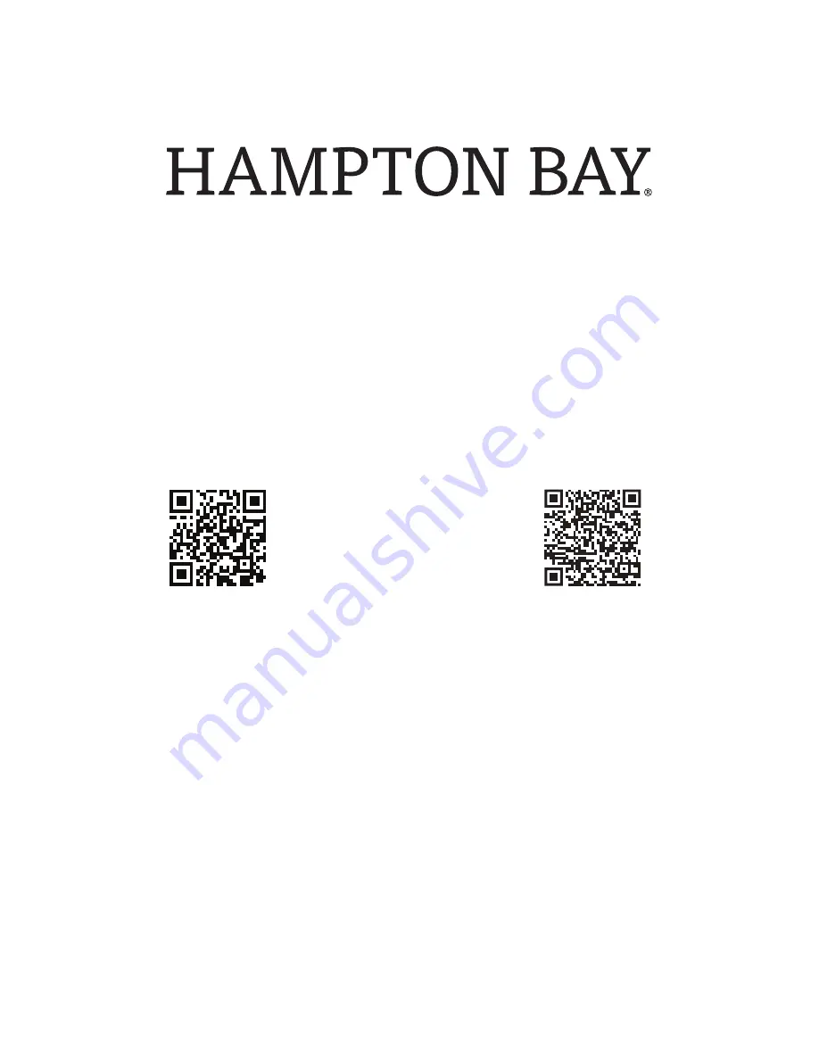 HAMPTON BAY PANACHE 92407 Use And Care Manual Download Page 15