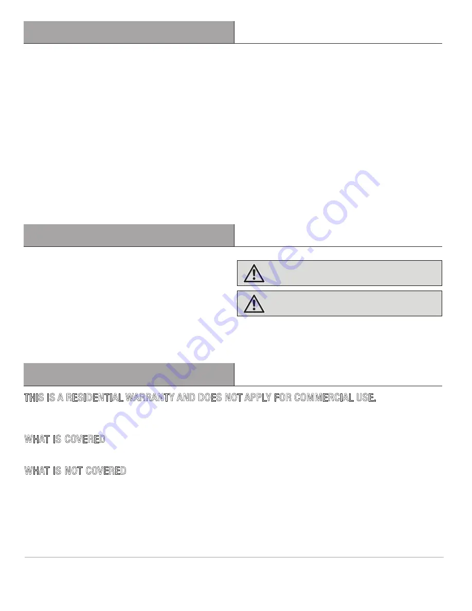 HAMPTON BAY PIN OAK D11309-4PC Use And Care Manual Download Page 2